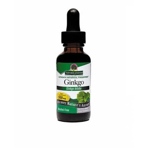 Ginkgo Biloba Extrato Liquido 30ml - Natures Answer - Crisdietética