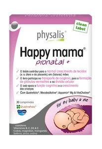 Happy Mama Pronatal+ 30 Comprimidos - Physalis - Crisdietética