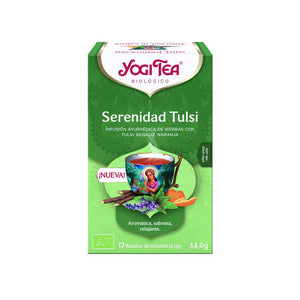 Infusão Serenidade Tulsi Bio 17 Saquetas - Yogi Tea - Crisdietética