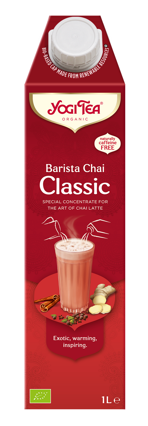 Infusão Barista Chai Classic Bio 1L- Yogi Tea - Crisdietética