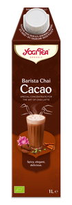 Infusão Barista Chai Cacau Bio 1L - Yogi Tea - Crisdietética