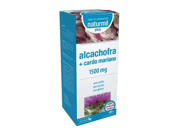 Alcachofra + Cardo Mariano Plus 500ml - Naturmil - Crisdietética