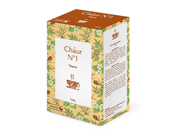 Chá nº1 Cháur 100g - Dietmed - Crisdietética