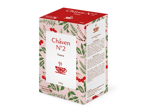 Chá nº2 Cháven 100g - Dietmed - Crisdietética