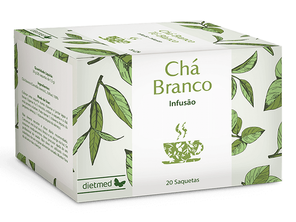 Chá Branco 20 Saquetas - Dietmed - Crisdietética