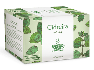 Chá de Cidreira 20 Saquetas - Dietmed - Crisdietética