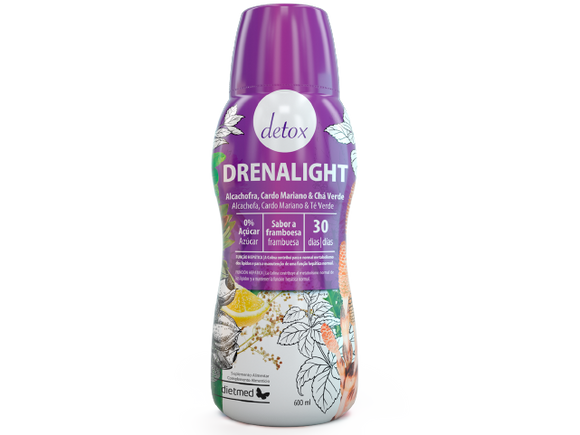 Drenalight Detox 600ml - Dietmed - Crisdietética