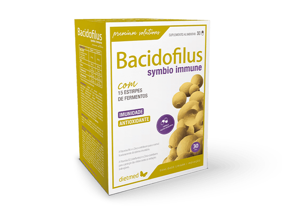 Bacidofilus Symbio Immune 30 Cápsulas - Dietmed - Crisdietética