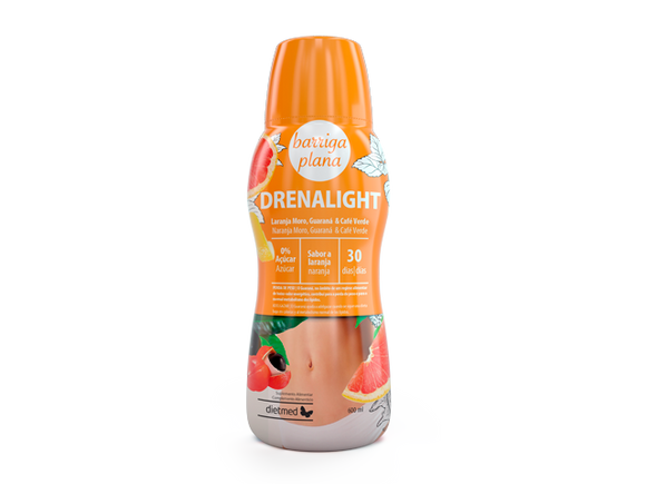 Drenalight Barriga Plana 600ml - Dietmed - Crisdietética