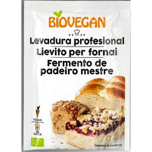 Levedura Biológica Fermento Padeiro em Pó 7g - Biovegan - Crisdietética