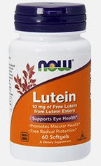 Lutein 10mg 60 Cápsulas - Now - Crisdietética