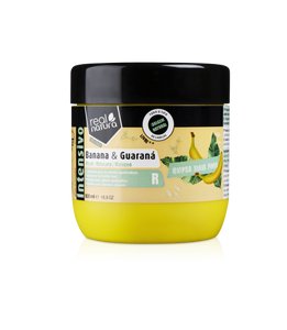 Máscara Super Hair Food Banana e Guaraná 500ml - Real Natura - Crisdietética