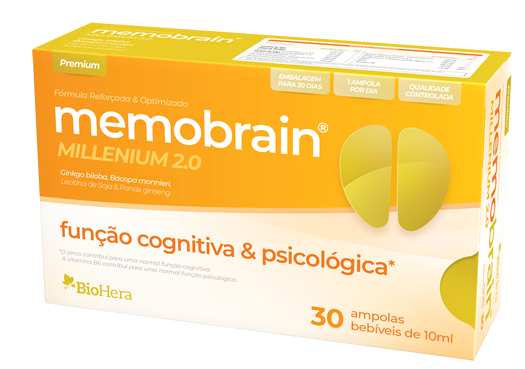 MEMOBRAIN MILLENNIUM 30 AMPOLAS - BIO-HERA - Crisdietética