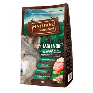 Natural WOODLAND 4 Tastes Diet 2kg - Crisdietética