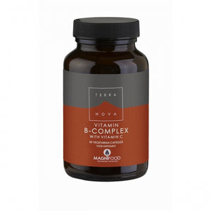 B Complex With Vitamin C 50 Cápsulas - Terra Nova - Crisdietética