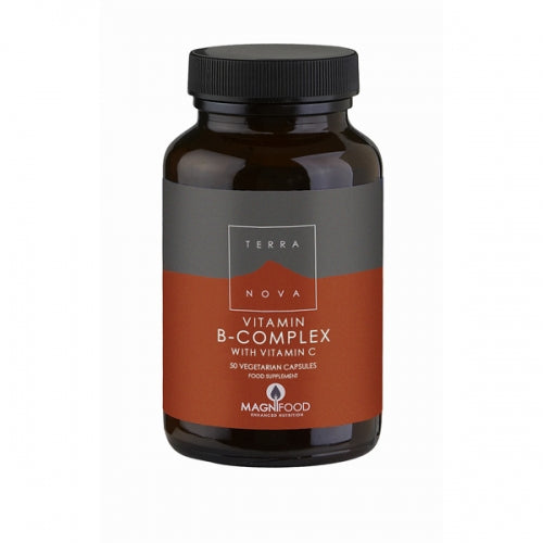 B Complex With Vitamin C 50 Cápsulas - Terra Nova - Crisdietética