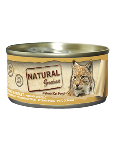 Natural Greatness Ração Húmida Gato Peito de Frango 70g - Crisdietética