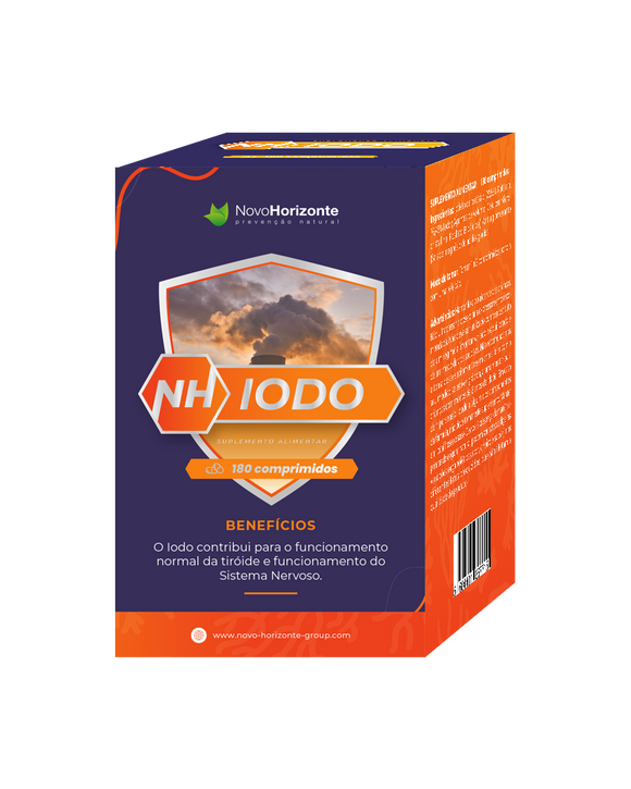 NH Iodo 180 Comprimidos - Novo Horizonte - Crisdietética