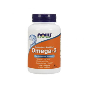 NOW Omega-3 1000mg 100 cápsulas - Crisdietética