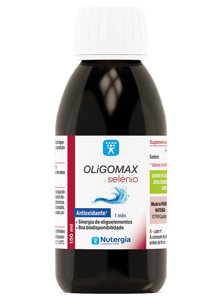 Oligomax Selénio 150ml - Nutergia - Crisdietética