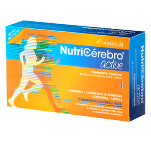 NutriCérebro Active Ampolas 30x10ml - Calendula - Crisdietética