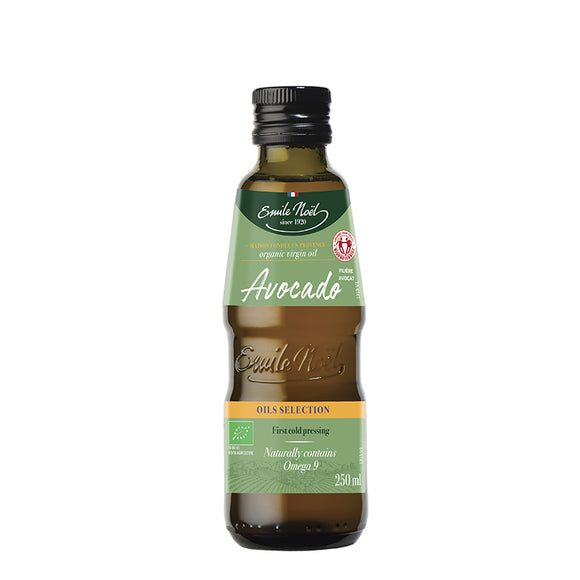 Óleo Virgem de Abacate Bio 250ml - Emile Noel - Crisdietética