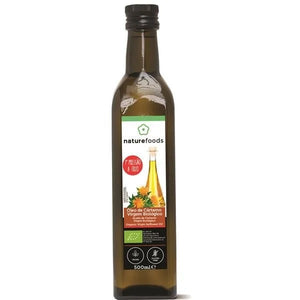 Óleo de Cártamo Virgem Biológico 500ml - Naturefoods - Crisdietética