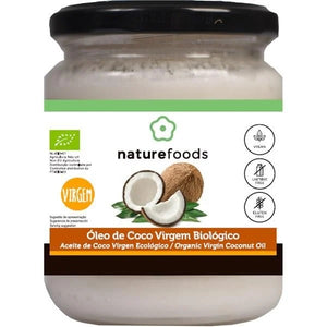 Óleo de Coco Virgem Biológico 200g - Naturefoods - Crisdietética