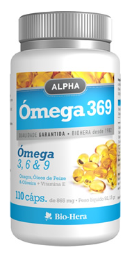 ÓMEGA 3, 6, 9 ALPHA 110 CÁPSULAS - BIO-HERA - Crisdietética