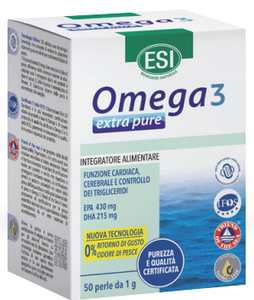 Omega 3 Extra Pure 50 Cápsulas - ESI - Crisdietética