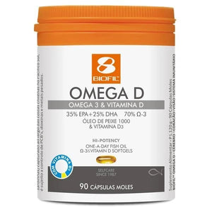 Ómega D 90 Cápsulas - Biofil - Crisdietética