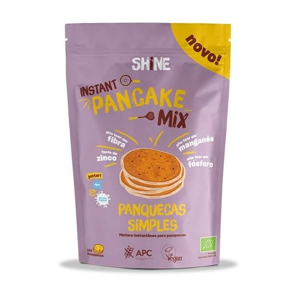 Mix Panqueca Instantânea Simples 400g - Shine - Crisdietética