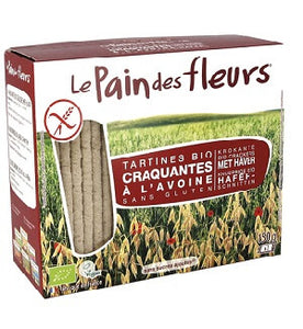 Pão Flores Aveia Sem Gluten Bio 150g - Le Pain Des Fleurs - Crisdietética