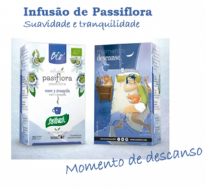 Sanaflor Infusão de Passiflora Biológico 20 Saquetas - Santiveri - Crisdietética