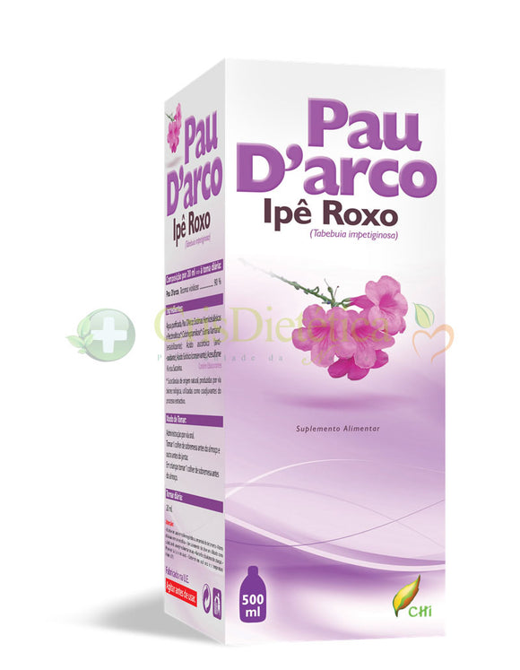 Pau D`Arco Frasco de 500 ml - Celeiro da Saúde Lda