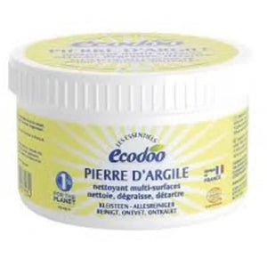 Pedra de Argila Branca com Esponja 300g - Ecodoo - Crisdietética