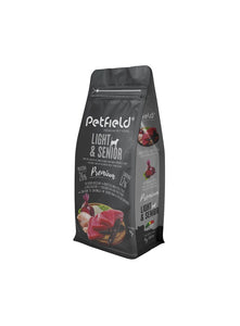 Petfield Premium Light e Senior  18kg - Crisdietética