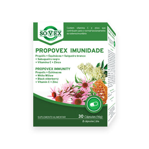 Propovex Imunidade 30 Cápsulas - Sovex - Crisdietética