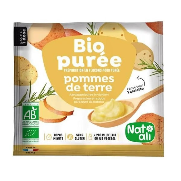 Puré de Batata Instantâneo Biológico 30g - Nat - Ali - Crisdietética