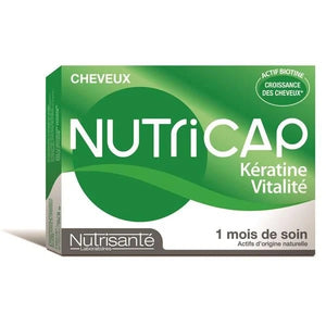 Queratina Cabelo Nutricap 30 Cápsulas - Nutrisanté - Crisdietética