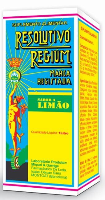 RESOLUTIVO REGIUM SABOR A LIMAO 1Lt - DIETMED - Crisdietética