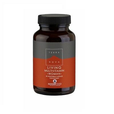 Living Multivitamin Woman 50 Cápsulas - Terra Nova - Crisdietética