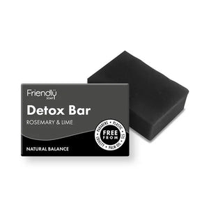 Sabonete Detox Carvão 95g - Friendly Soap - Crisdietética