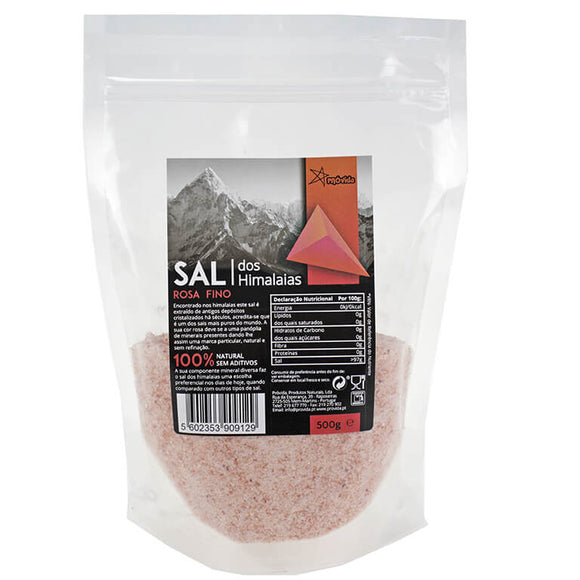 Sal Rosa Fino Dos Himalaias 500g - Provida - Crisdietética