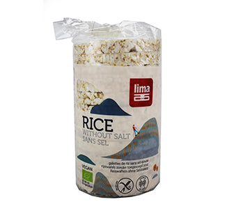 Galetes Arroz Integral Baixo Teor Sal Bio 100g - Lima - Crisdietética