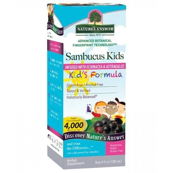 Sambucus kids 120ml - Natures Answer - Crisdietética