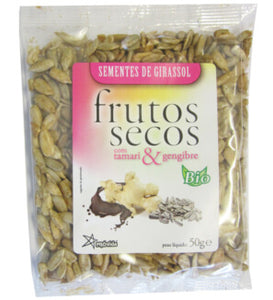 Sementes Girassol com Tamari e Gengibre Bio 50g - Provida - Crisdietética