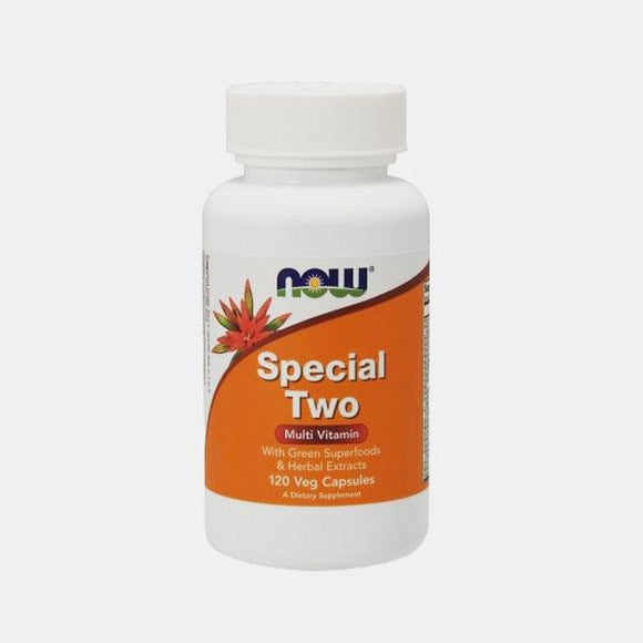 Special Two Multivitaminas E Minerais  120 cápsulas- NOW - Crisdietética