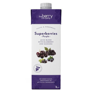 Sumo de Bagas Roxas Sem Açúcar 1l - The Berry Company - Crisdietética