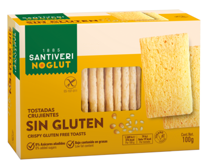 Tostas 100g - Noglut - Crisdietética